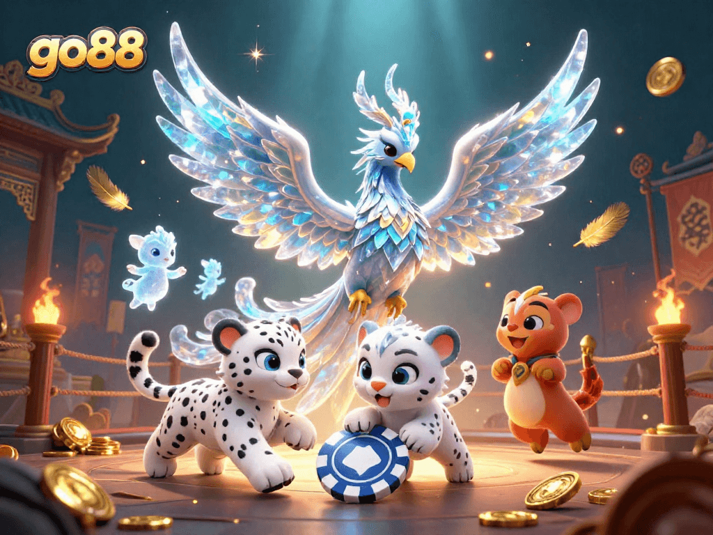 Experience thrilling gameplay with the vibrant go88 casino world, featuring fantasy characters and dynamic gaming elements.
