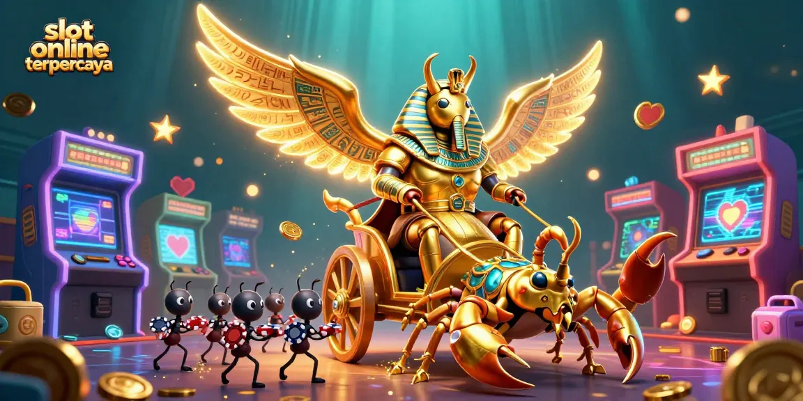 Engage with slot online terpercaya by experiencing featured characters and vibrant casino elements.