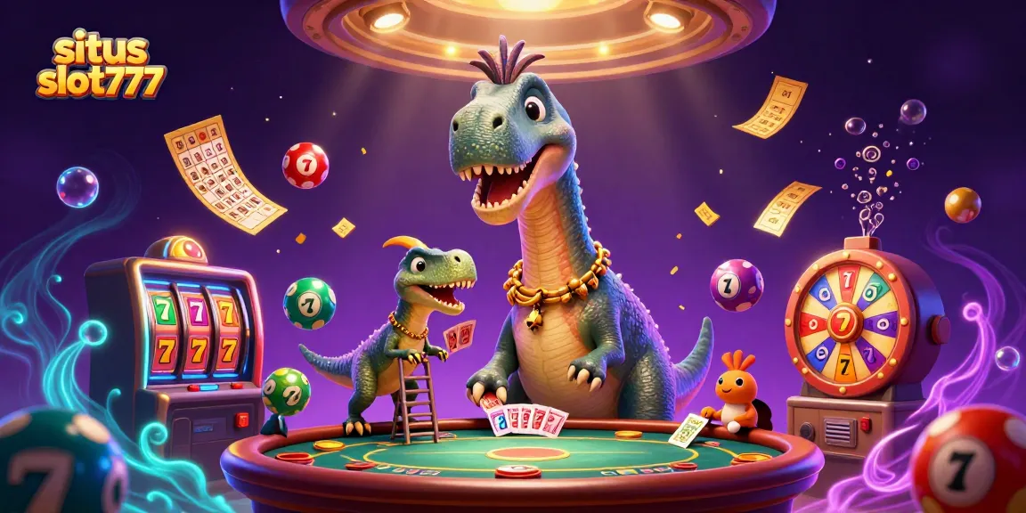 Mainkan situs slot777 dengan karakter unik di dalam kasino yang penuh warna dan jackpot menggiurkan.