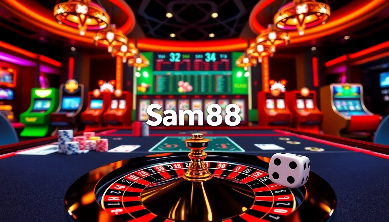 Experience thrilling online gaming at Sam86 with vibrant casino games and rewards.