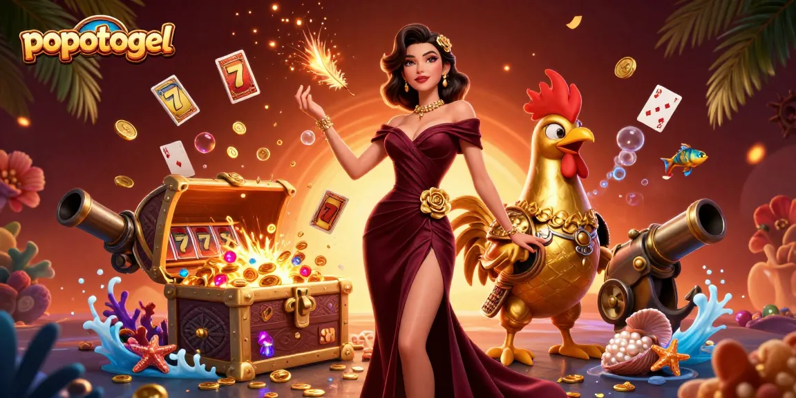 Win big with popotogel's vibrant online casino experience featuring glamorous characters and exciting games.
