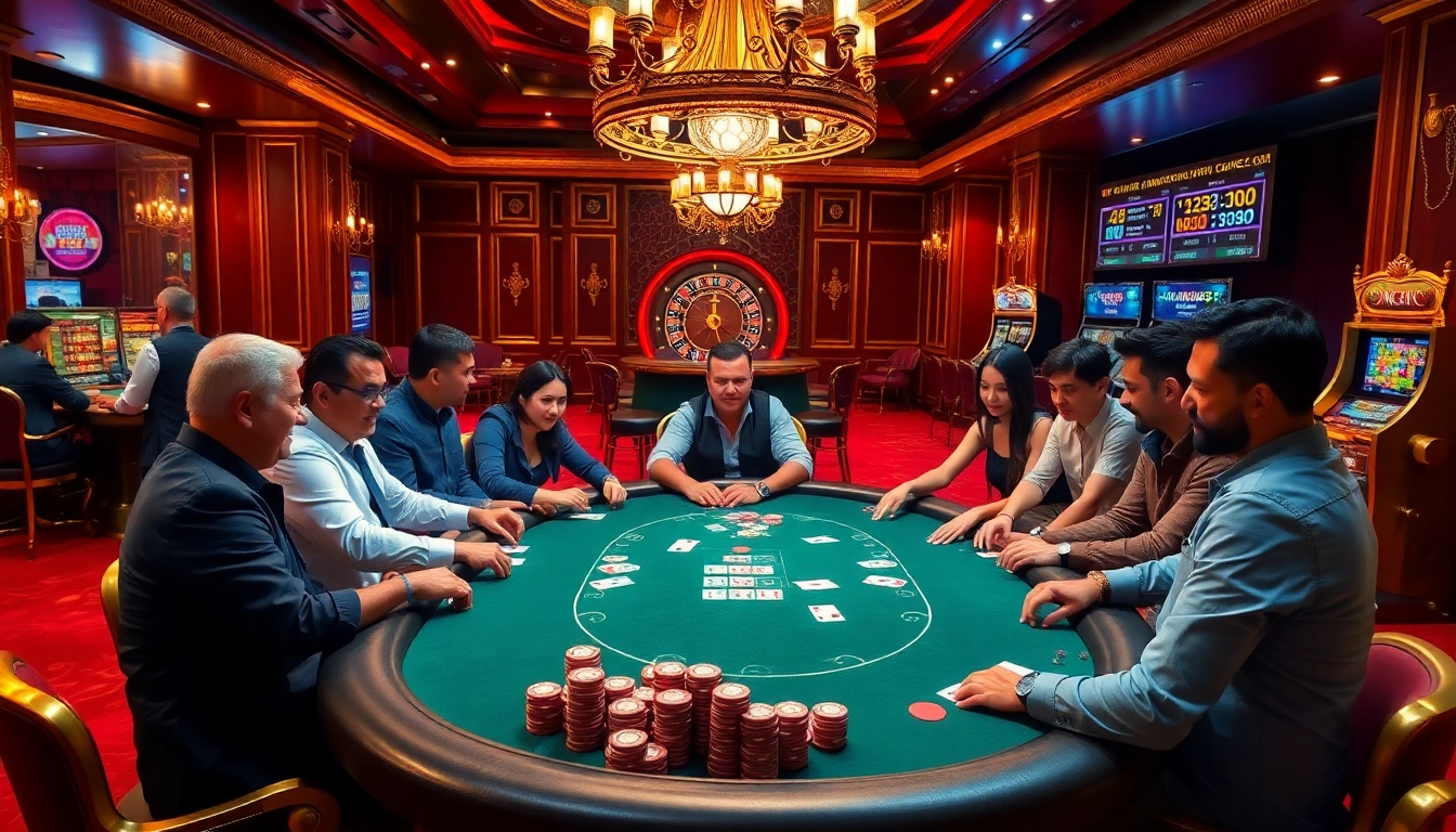 Experience thrilling poker action at https://go99.institute/ with diverse players and high-stakes excitement.