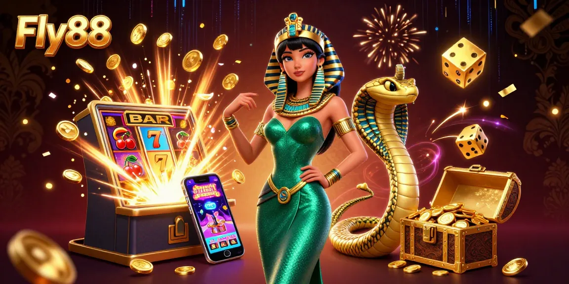 Experience thrilling wins with Fly88's vibrant jackpot slots and immersive gaming elements.