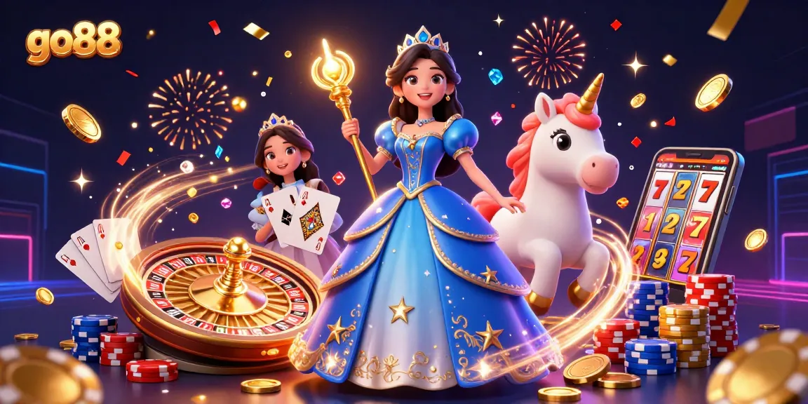 Experience the thrill of go88 with vibrant casino elements and action-packed games.