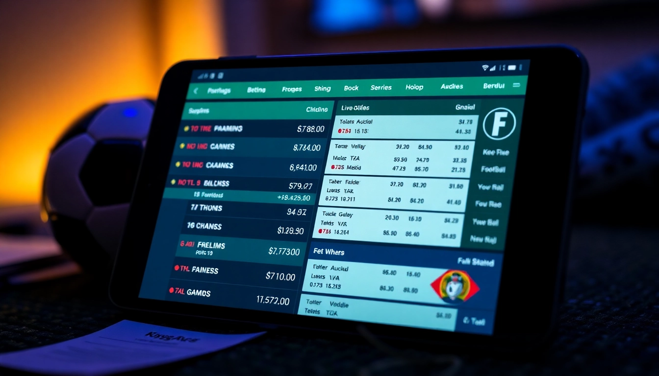 Kèo nhà cái 5 displayed on a modern betting platform interface, showcasing real-time football odds and statistics.
