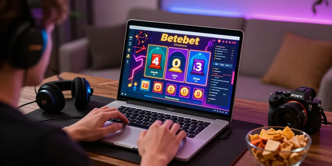 Betebet online gaming scene showcasing live casino excitement and user engagement.