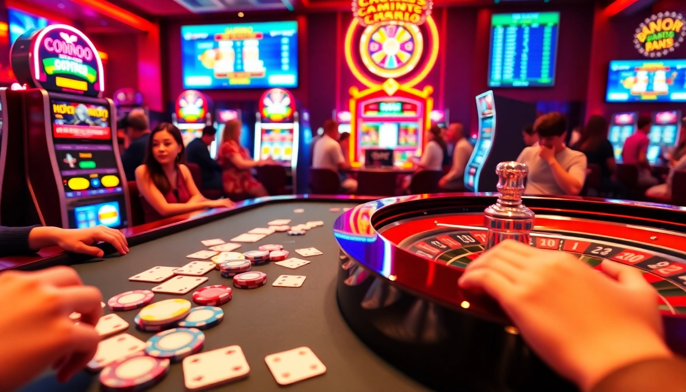 Experience the thrill of LEGO138 daftar with vibrant online gambling elements, including slot machines and roulette.