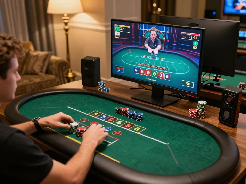 Winning strategies for online poker gaming at ทางเข้า m106 in a cozy home setup