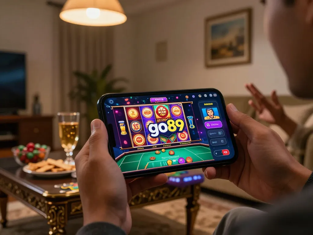Engage with exciting go89 casino games on your smartphone in a cozy setting