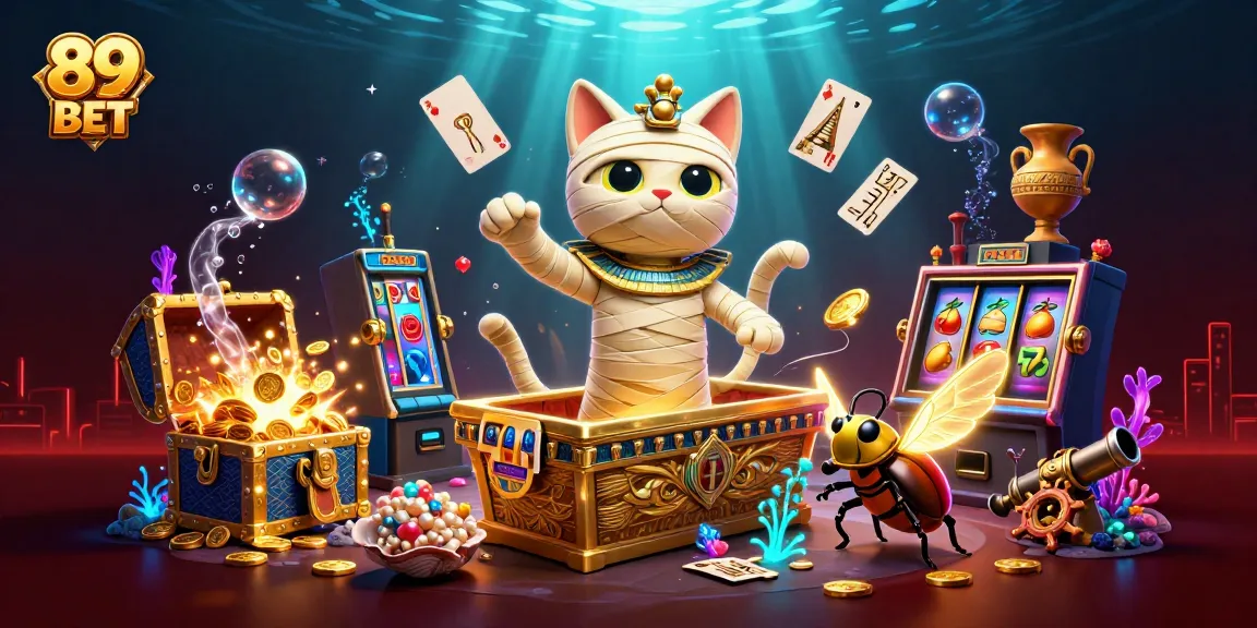 Bet and win big with 89 BET in a vibrant pyramid casino scene featuring themed elements.
