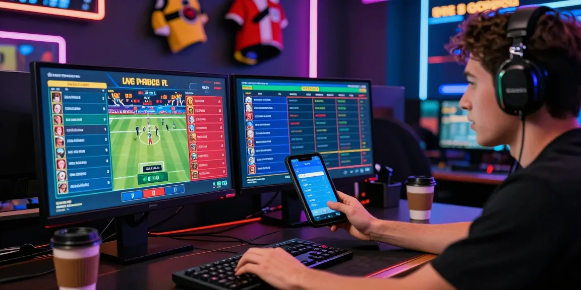 Exciting online betting experience at open88.com with vibrant graphics, player focus, and dynamic atmosphere.