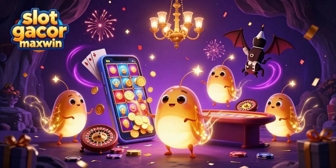 Mainkan slot gacor maxwin dengan cahaya karakter kartun yang menghidupkan dunia kasino.