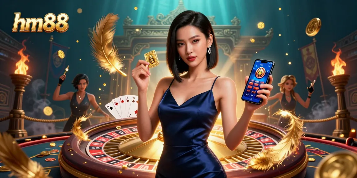 Experience the excitement of hm88 with stunning visuals and dynamic gaming elements in a casino setting.