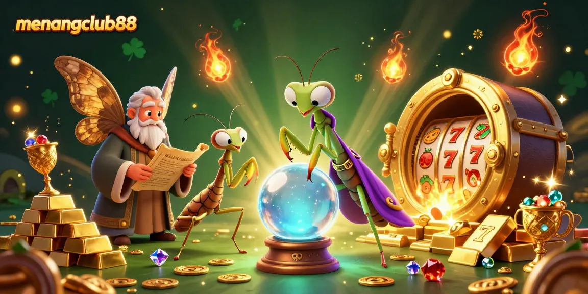 Experience the thrilling slots action at menangclub88 with mystical characters and treasure.