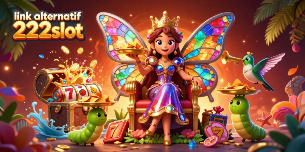 Menangkan permainan dengan link alternatif 222slot dalam ilustrasi kasino yang menarik