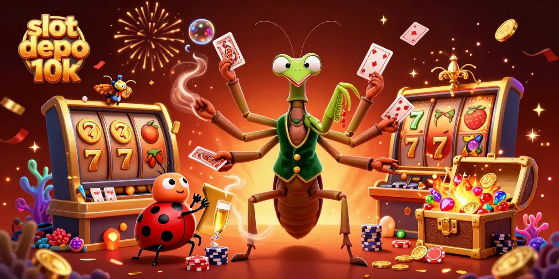Enjoy spinning the reels in slot depo 10k with vibrant characters and exciting casino elements.