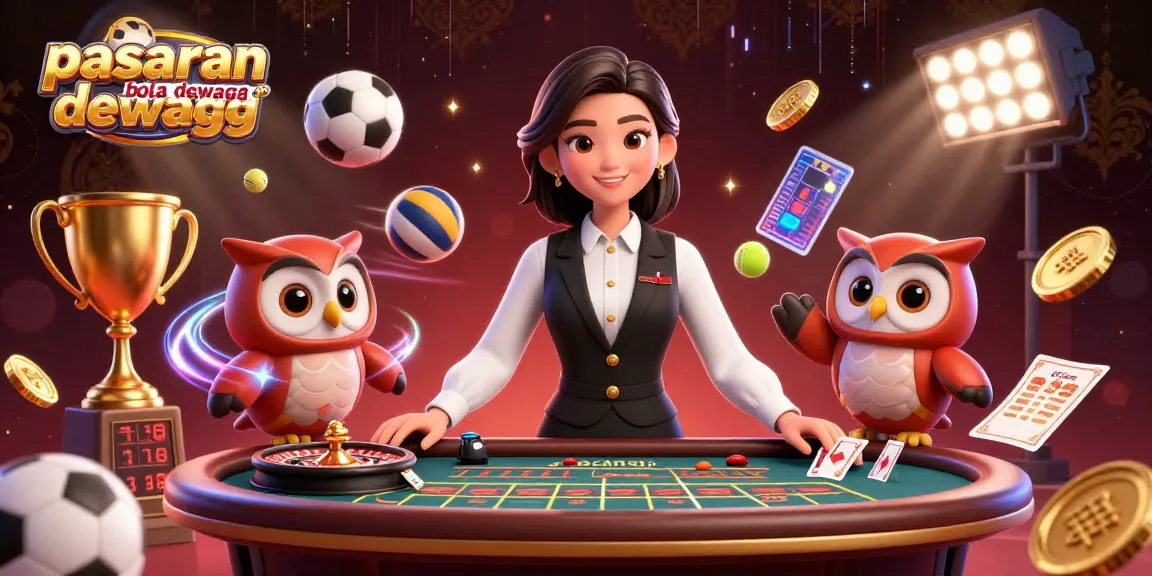 Bet on your favorite sports at pasaran bola dewagg with engaging dealers and vibrant casino elements.