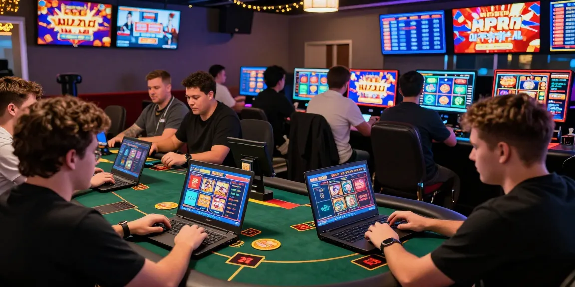 Experience the excitement of online gambling at https://gamebaidoithuong.is/ with dynamic gaming scenes and vibrant player interactions.