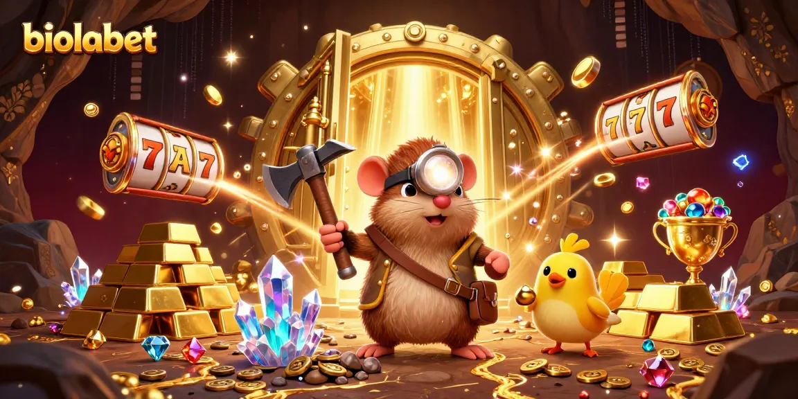 Menang besar dengan biolabet di brankas harta yang menarik penuh permata dan slot jackpot!