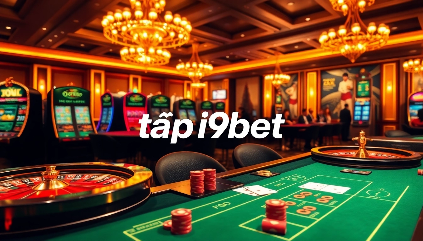 Experience exciting online gambling as you tải app i9bet and enjoy thrilling casino games and betting opportunities.