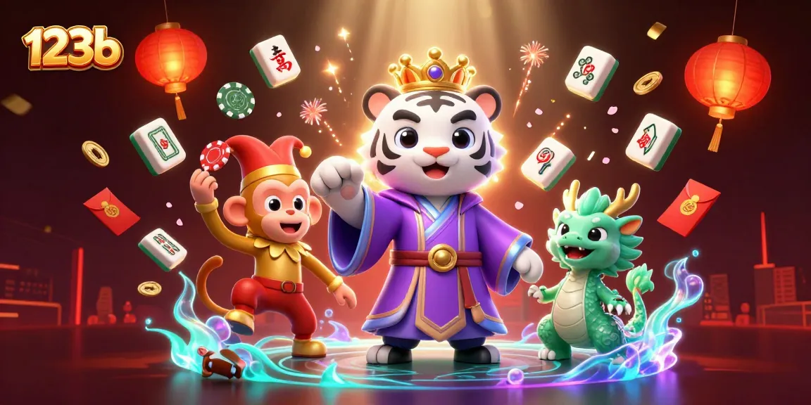 Engage with 123b and experience vibrant casino excitement through a playful scene filled with adventure.