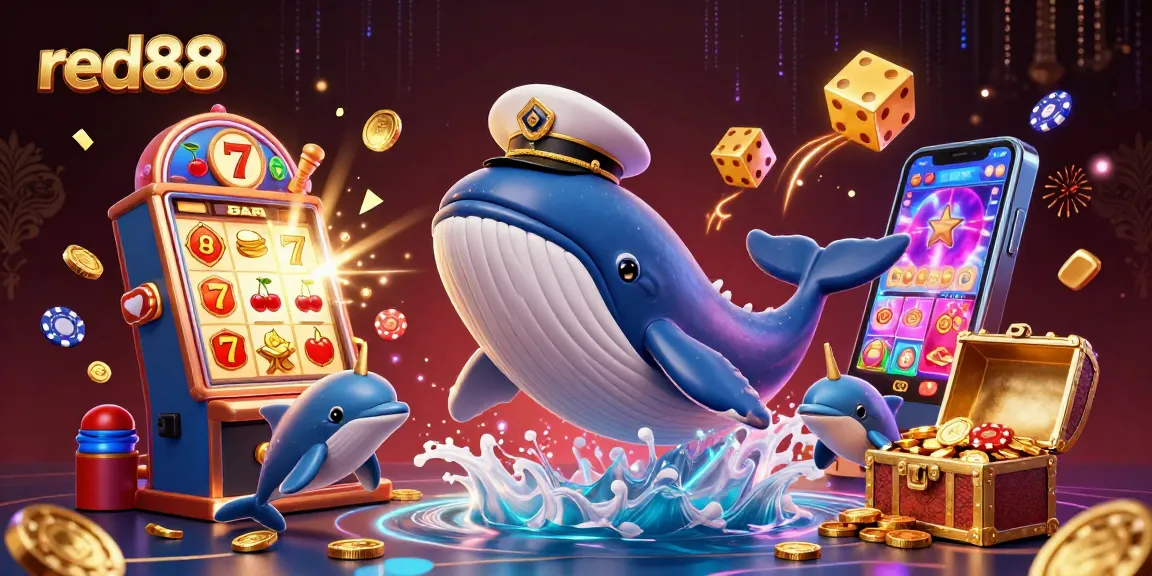 Experience thrilling wins at red88 with whales, dolphins, and an explosion of casino games.