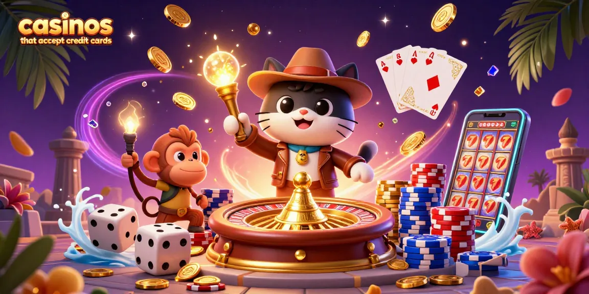 Enjoy thrilling gameplay at casinos that accept credit cards with fast deposits and exciting bonuses.