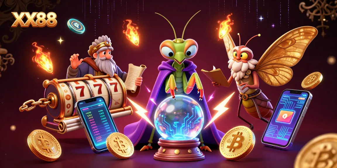 Engage in thrilling slot games with XX88 featuring expert characters and vibrant 3D elements.