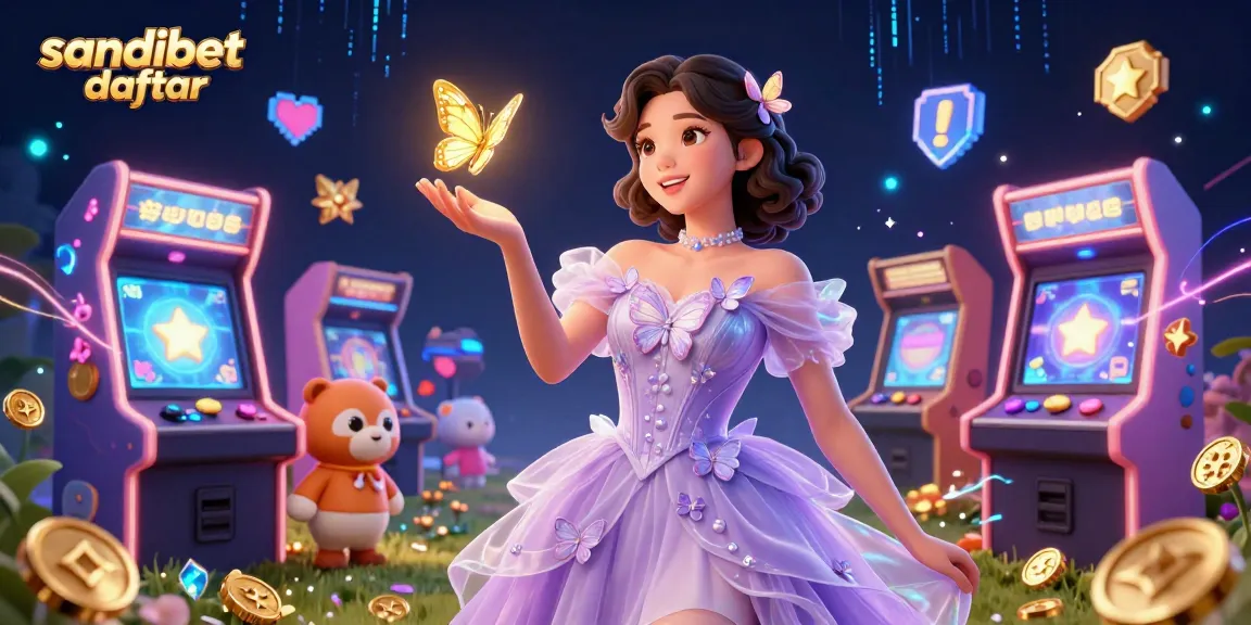 Rasakan permainan yang mendebarkan dengan sandibet daftar, menampilkan ilustrasi 3D yang hidup dari elemen kasino dan karakter yang memikat.