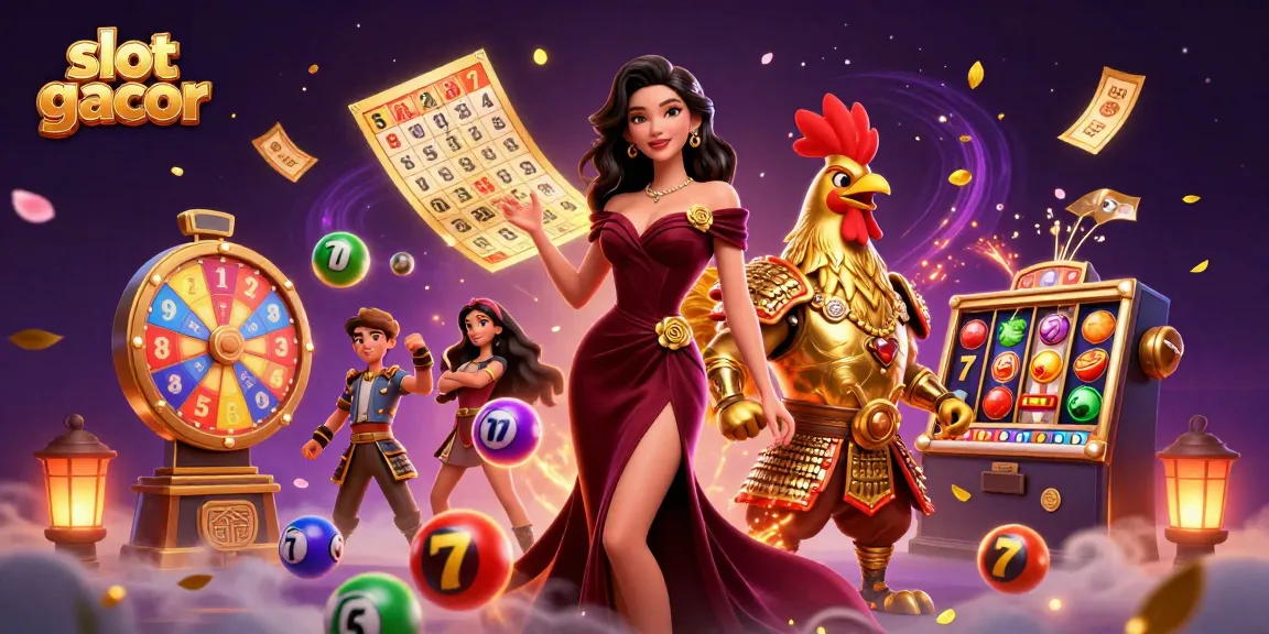 Experience thrilling gameplay with slot gacor featuring dynamic colorful elements and a captivating scene.