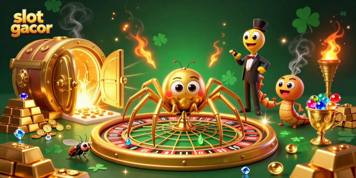 Permainan slot gacor dengan laba maksimal dan efek visual menarik dari ilustrasi 3D.