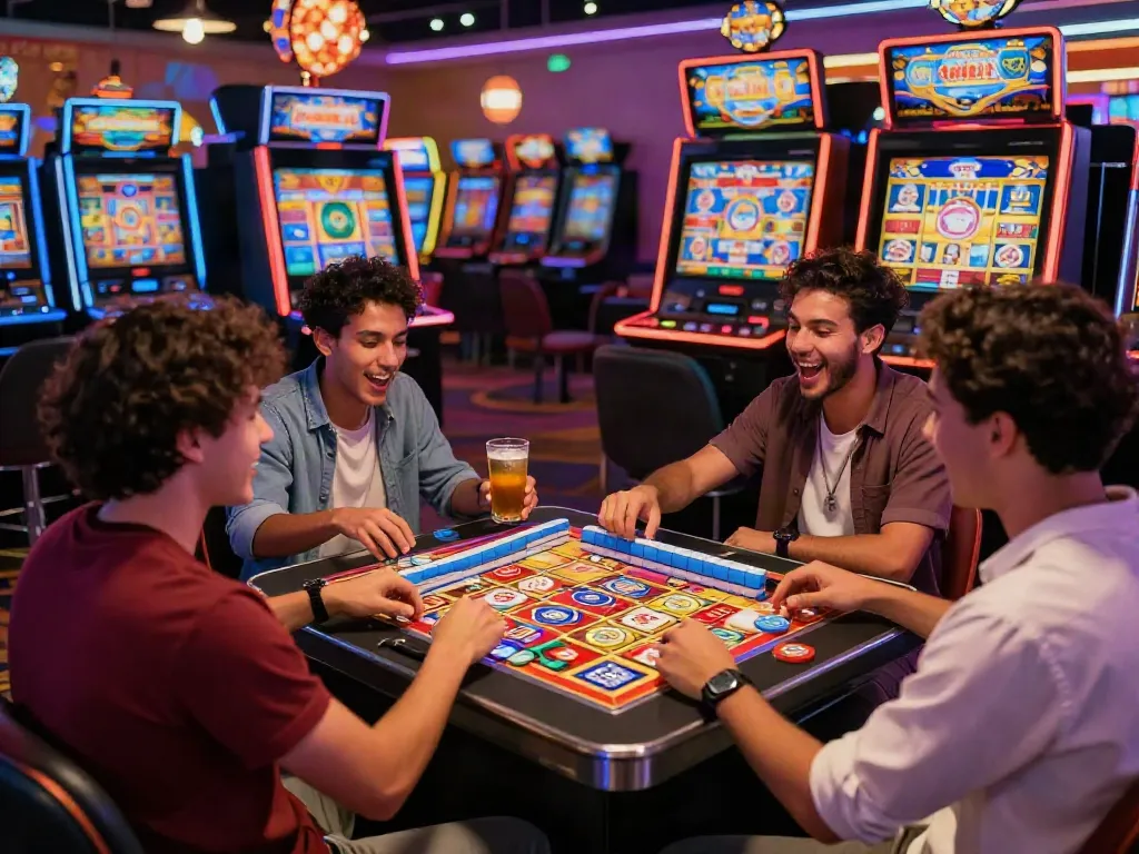 Pengalaman seru bermain mahjong slot dengan teman-teman di kasino.