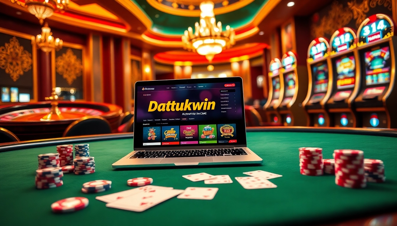 Rasakan sensasi Datukwin Alternatif dalam suasana perjudian online yang mendebarkan dengan elemen kasino.