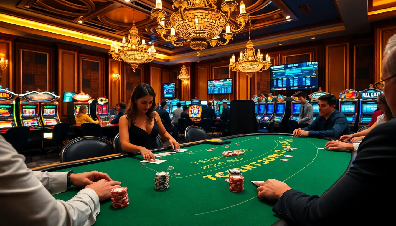 Feeling the thrill of tg88 high-stakes gambling at a luxurious casino table.