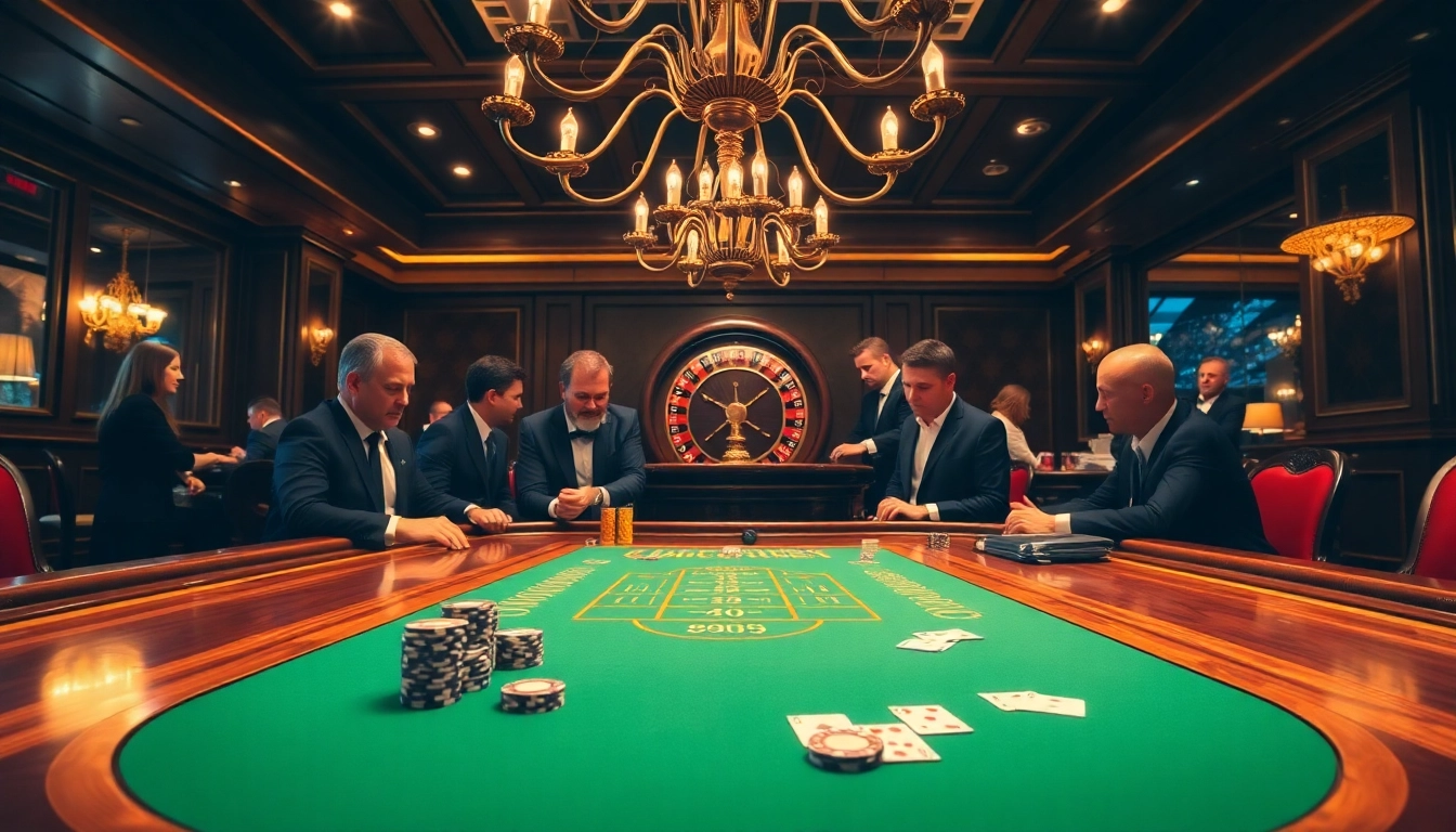 Baccarat 6FF gameplay highlighting vibrant casino atmosphere and engaged players.