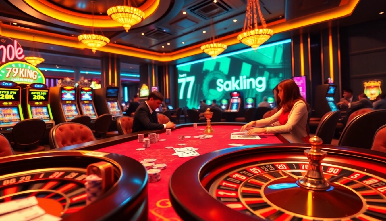 Experience the thrill of gambling at 79king casino tables filled with vibrant chips and cards.