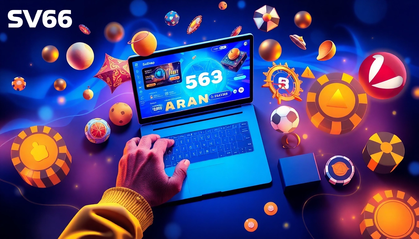 Engaging user experience on SV66 online gaming platform with vibrant graphics.