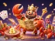 Experience the vibrant world of Link vào Sunwin chính thức with a golden crab emperor and treasures.