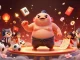 Experience login judi bola in a vibrant 3D illustration showcasing sports elements and a lively atmosphere.