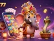 Experience gaming excitement with ufo777, showcasing vibrant slot games and animated characters.