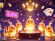 Experience thrilling gameplay at BJ88 with colorful casino elements and enchanting glowworms.