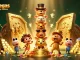 Cascade of excitement at crazyvegas casino real money casinos as the golden totem pole and treasures burst with fortune.